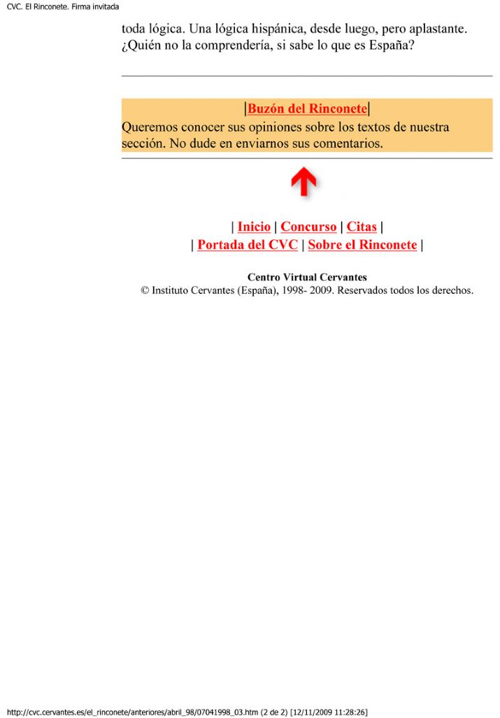 �Cartesianismo puro�, en �El Rinconete� Centro Virtual Cervantes, 7-IV.