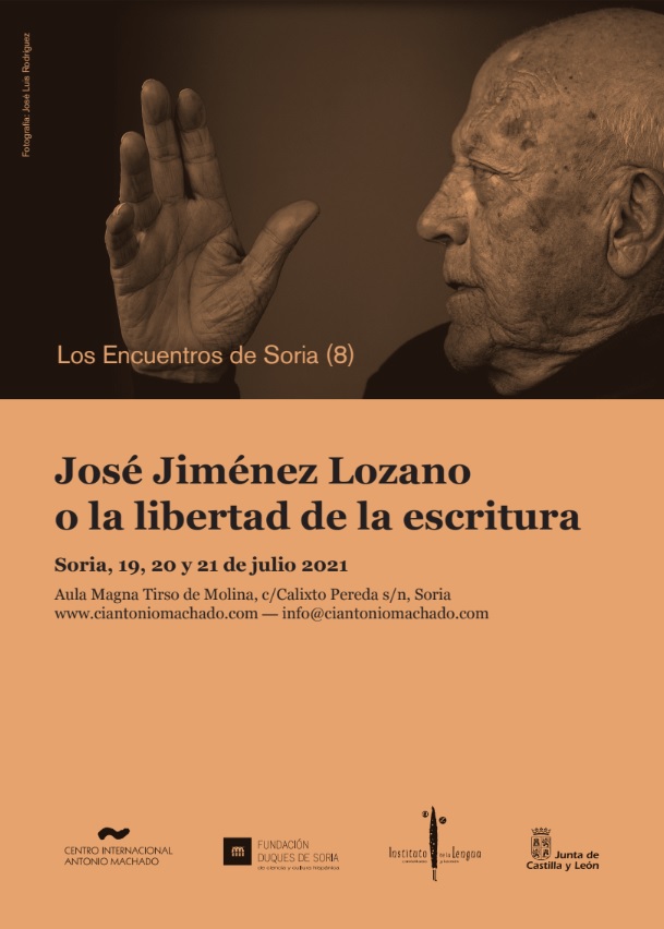 Cartel Encuentro Internacional: Jos� Jim�nez Lozano o la libertad de escritura